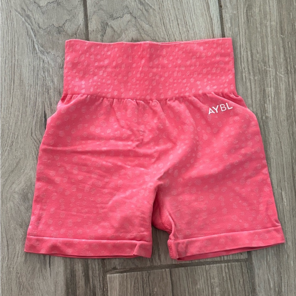 AYBL Speckle Seamless Shorts (pink AND blue!)